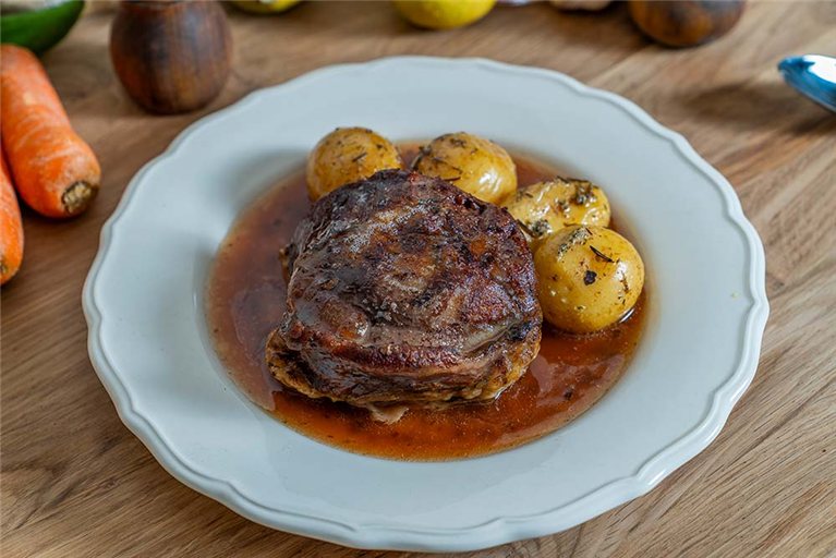 Carrillada de Ternera Angus Confitada