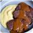 Carrillera de ternera en salsa de shiitake con puré de patata-detalle