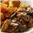 Contras de pollo de corral deshuesadas a la Catalana con vegetales asados-detalle