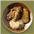 Contras de pollo de corral deshuesadas en salsa de setas, arroz y patatas