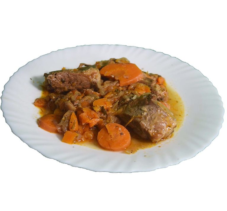 Costilla en salsa