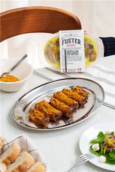 Costillas con mostaza-lateral