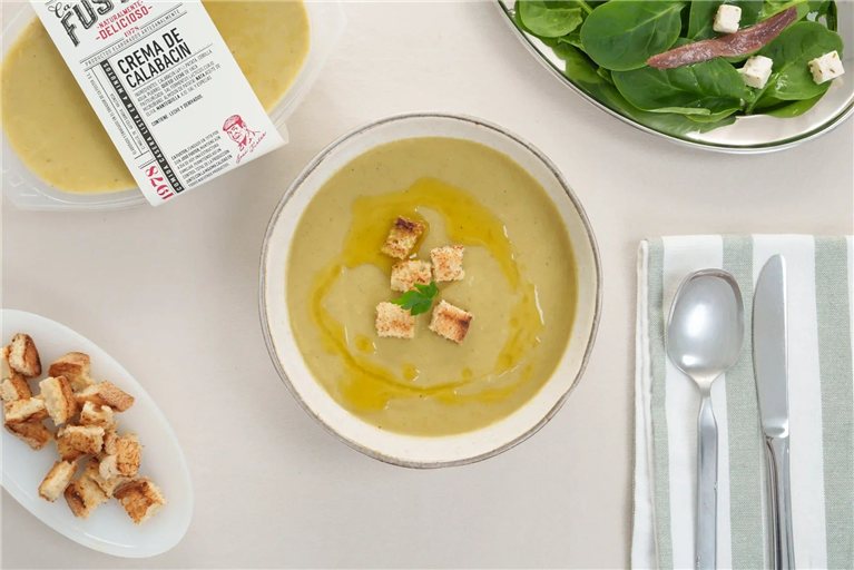 Crema de calabacín