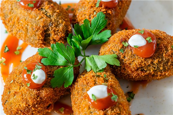 Croquetas de espinacas-lateral