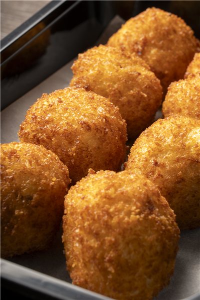 Croquetas de jamón ibérico-detalle