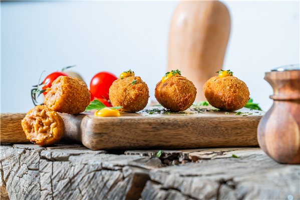 Croquetas de rabo de toro-detalle