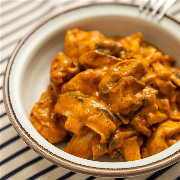 Curry rojo de pavo y setas-lateral