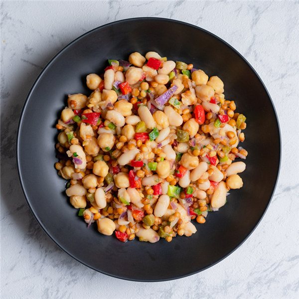 Ensalada de legumbres-detalle
