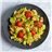 Ensalada de pollo con vinagreta de pesto-lateral