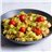 Ensalada de pollo con vinagreta de pesto