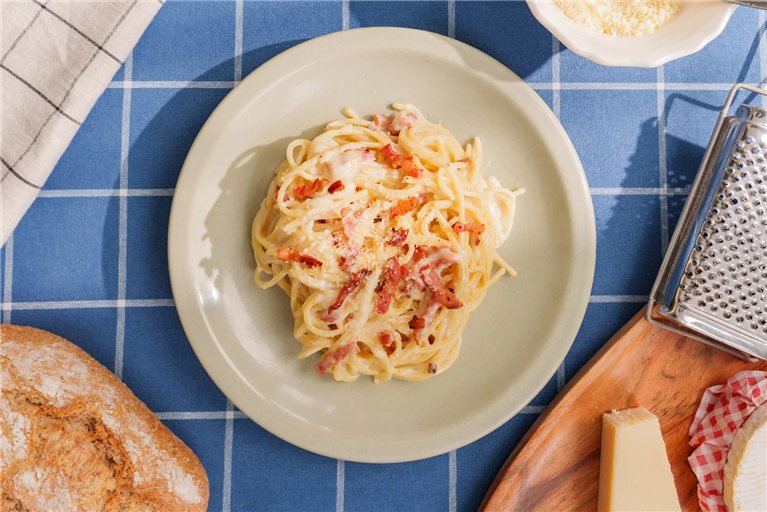 Espaguetis carbonara