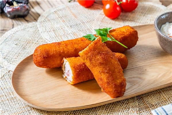 Flamenquines de pollo-detalle