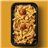 Fusilli integral al pesto rosso con salmón, calabacín y cherrys-lateral