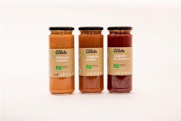 Gazpacho de aguacate 450g-lateral