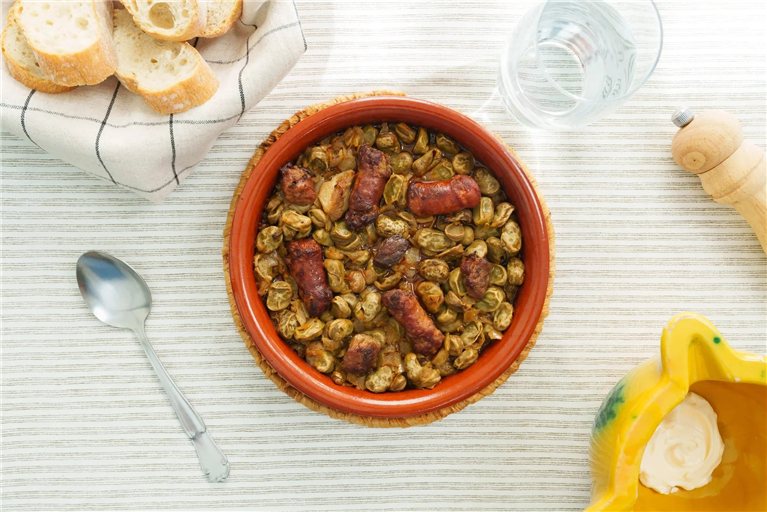 Guiso de habas de la abuela