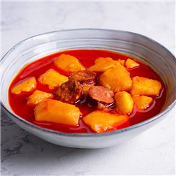 Guiso de patatas a la riojana