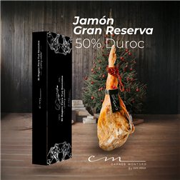 Jamón gran reserva 50% Duroc – Cortada y Envasada al Vacío