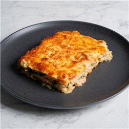 Lasaña de espinacas y ricota