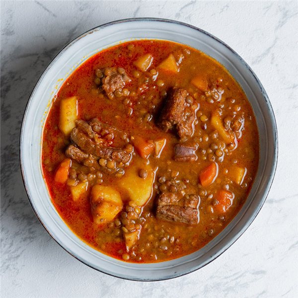 Lentejas con chorizo-lateral