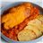 Merluza a la romana con pisto y patata-lateral