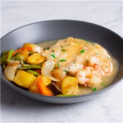 Merluza a la marinera