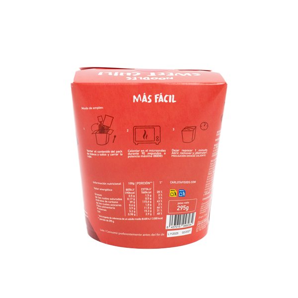 Noodles Sweet Chili 295g-detalle