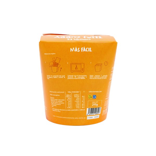 Noodles Thai Curry 295g-detalle