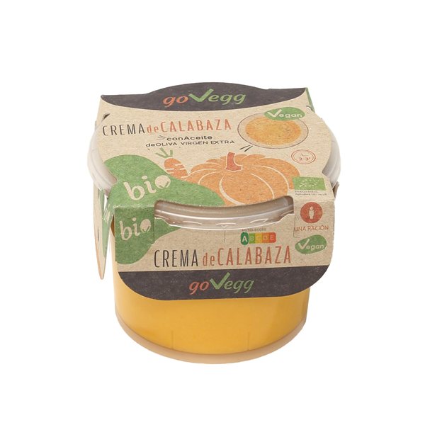 Pack 3 Cremas de Calabaza BIO, 840 g-lateral