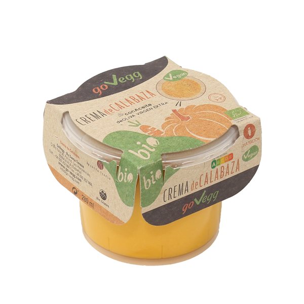 Pack 3 Cremas de Calabaza BIO, 840 g-trasera