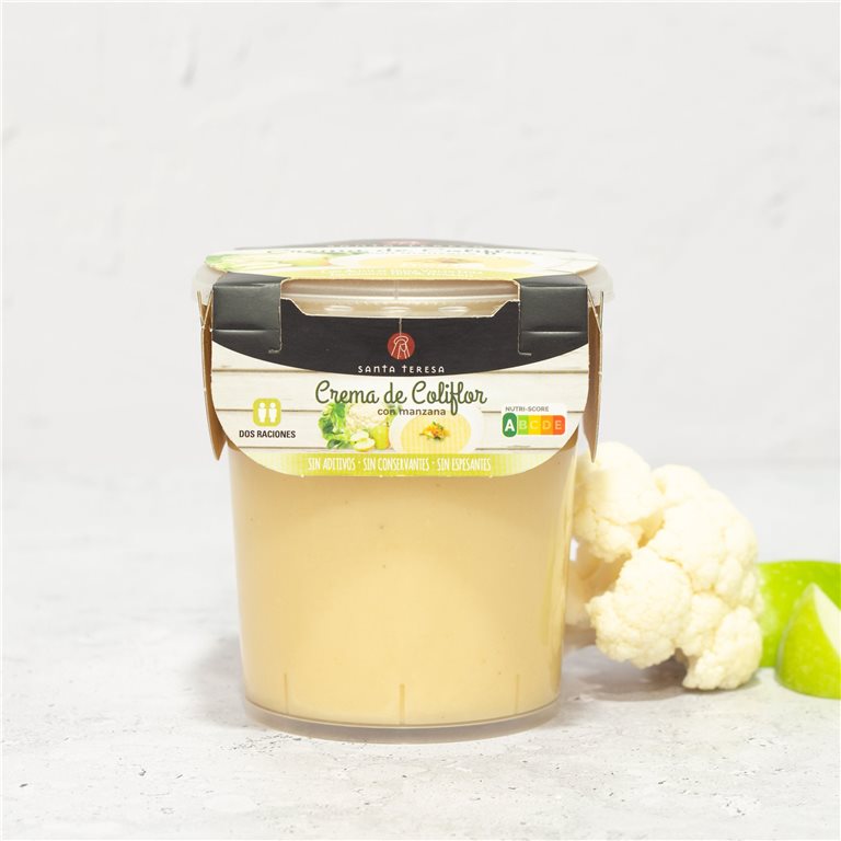 Pack 3 Cremas de Coliflor con Manzana 1.200g