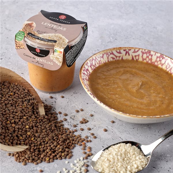 Pack 3 Cremas de Lentejas con Arroz 1.200g-detalle