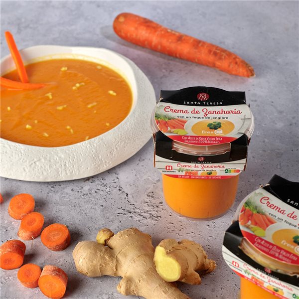 Pack 6 Cremas de Zanahoria y Naranja 2.400g-detalle