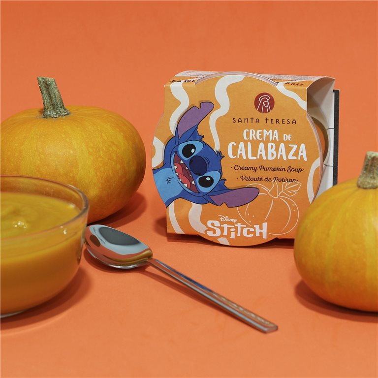 Pack 6 Cremas Disney de Calabaza 1.680g