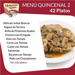 Pack Menú Quincenal 1 + 3