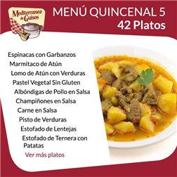 Pack Menú Quincenal 2 + 4