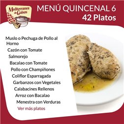 Pack Menú Quincenal 3 + 4