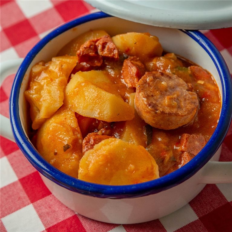 Patatas a la riojana Patatas a la riojana
