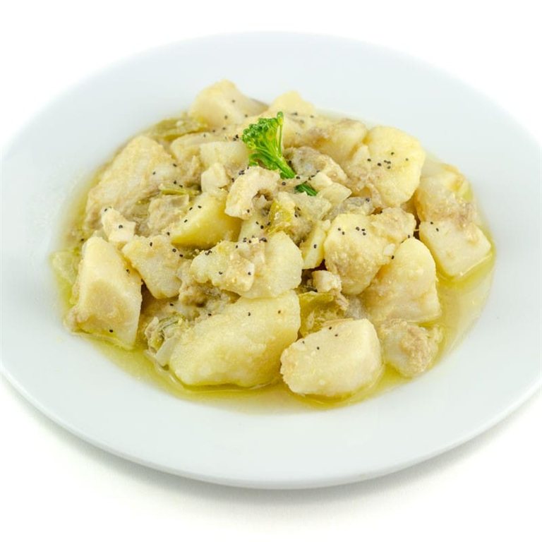 Patatas aliñadas