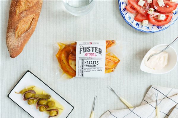 Patatas confitadas-detalle