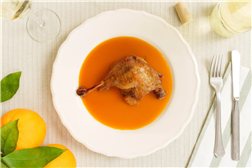 Pato a la naranja