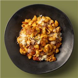 Pipe rigate all´amatriciana