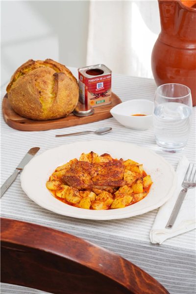 Pollo al horno-lateral