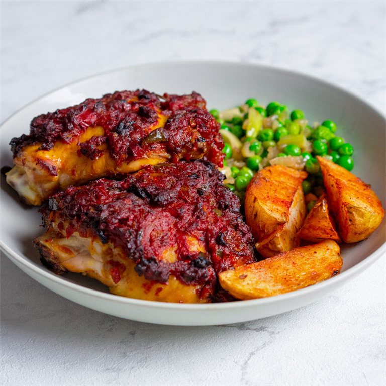 Pollo con salsa chipotle