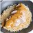 Pollo en salsa satay con arroz-detalle