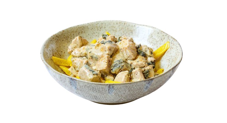 POLLO ROQUEFORT CON ESPINACAS 300g