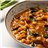 Potaje de garbanzos con espinacas y butifarra negra-detalle