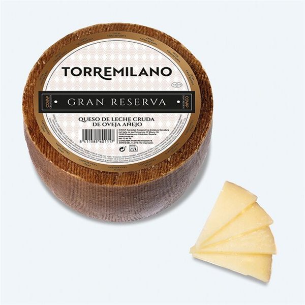 Queso Entero de Oveja de Leche Cruda Añejo Gran Reserva-detalle