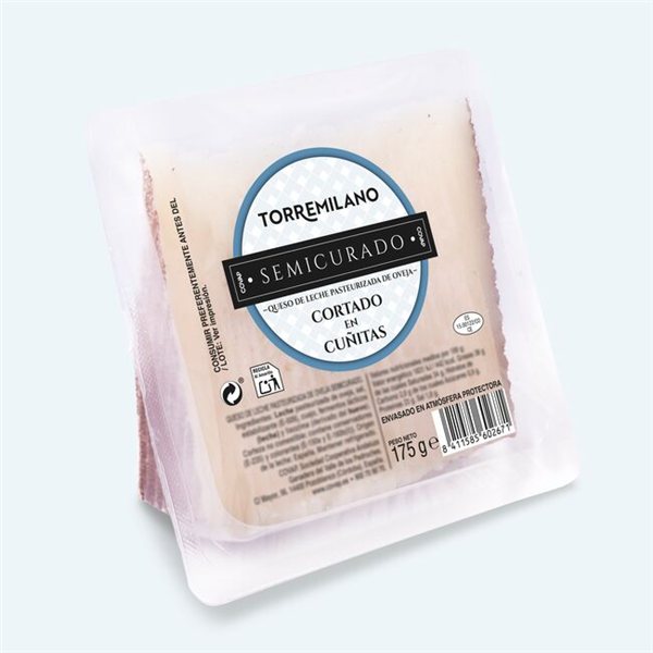 Queso de Oveja de Leche Pasteurizada Semicurado Cotado en Cuñitas-lateral