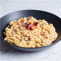 Risotto a la carbonara