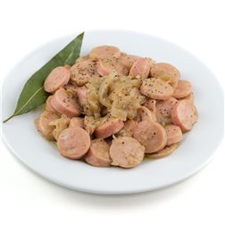Salchichas al vino